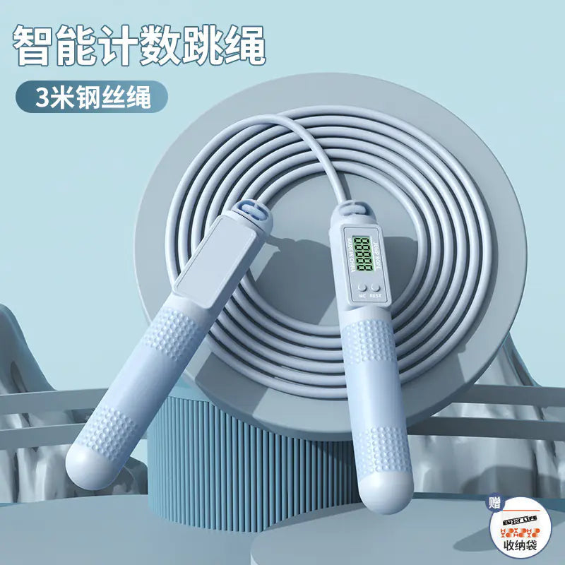Smart Weighted Jump Rope with Electronic Counter