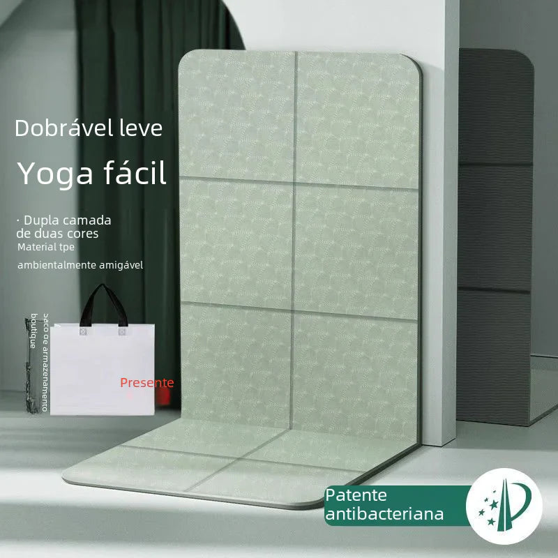 TPE Folding Yoga Mat for Napping and Relaxation