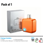 140W Physical-Disconnect Battery Guard, Auto & Self-Eject Charger, Smart Auto-Stop Charging Accessory for Phones Laptops Tablets, Anti-Overcharge Protection, Tech Accessories for Safe Overnight Charging, Gift