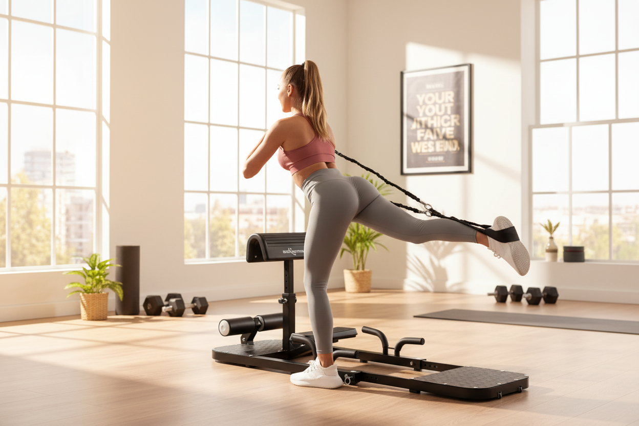 BODY RHYTHM Multi-Function Glute & Squat Machine