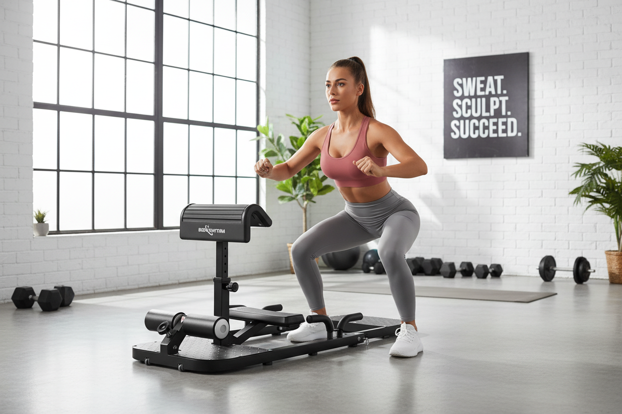 BODY RHYTHM Multi-Function Glute & Squat Machine