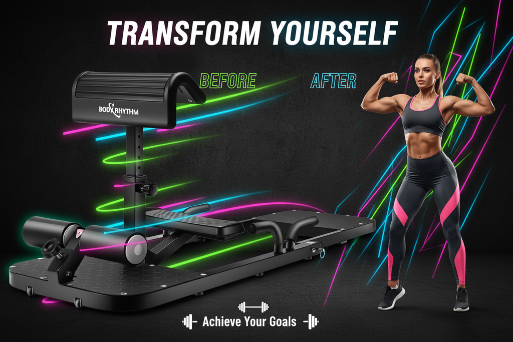 BODY RHYTHM Multi-Function Glute & Squat Machine